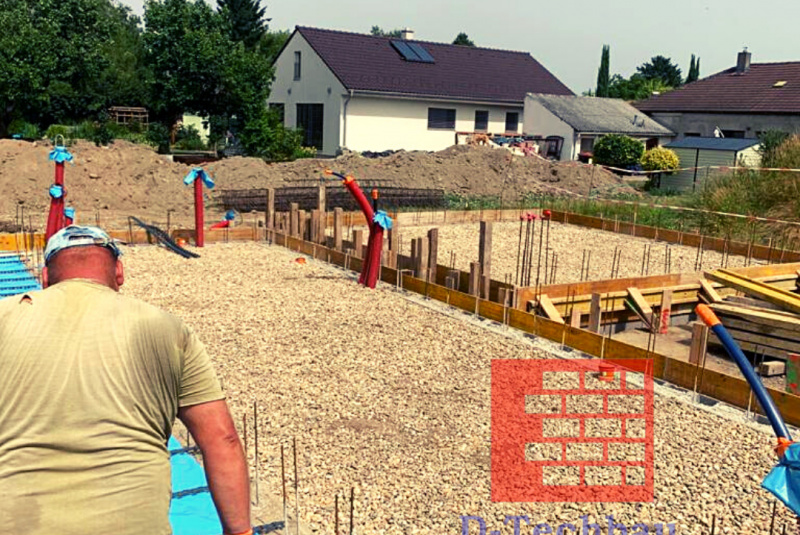 Stavba domu v Rakúsku - RD Vrab21 Kittsee - Debnenie Stavba domu v Rakúsku - RD Vrab21 Kittsee - Debnenie