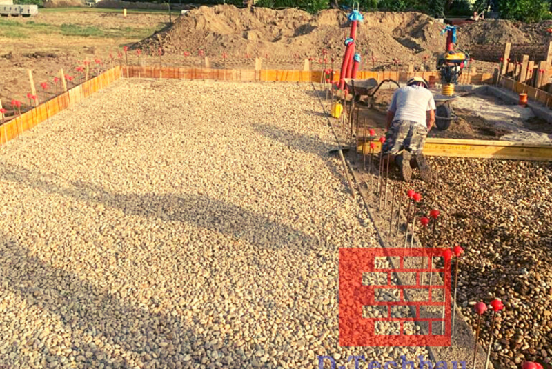 Stavba domu v Rakúsku - RD Vrab21 Kittsee - Lôžko z kameniva pod Stavba domu v Rakúsku - RD Vrab21 Kittsee - Lôžko z kameniva pod