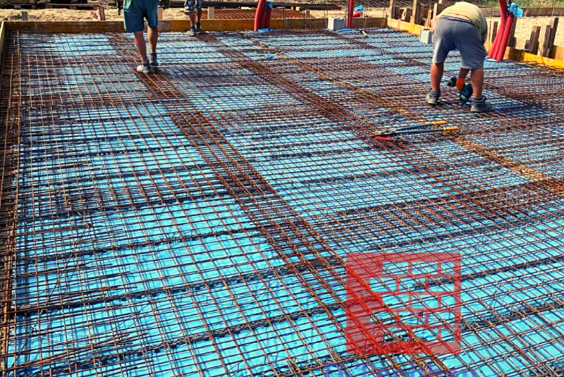 Stavba domu v Rakúsku - RD Vrab21 Kittsee - Výstuž Stavba domu v Rakúsku - RD Vrab21 Kittsee - Výstuž