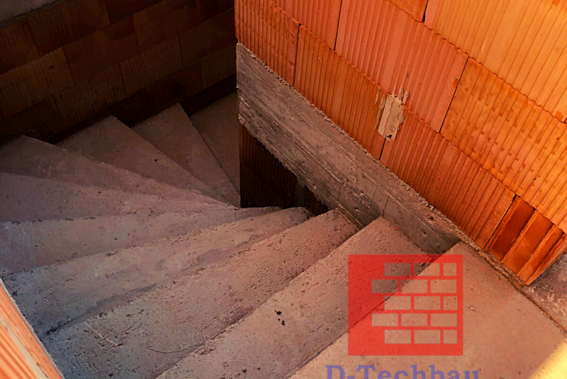 Stavba domu v Rakúsku - RD Vrab21 Kittsee - Železobetónové schody Stavba domu v Rakúsku - RD Vrab21 Kittsee - Železobetónové schody